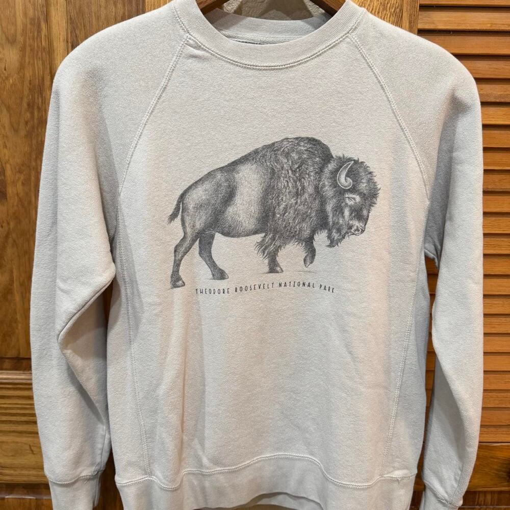 Wild Tribute bison sweatshirt